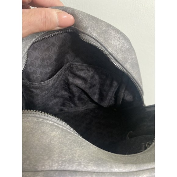 Charming Charlie Gun Metal Gray Small Mini Backpack - Picture 7 of 10